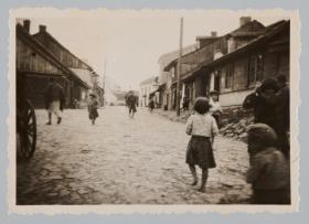 Ulica Żydowska w Opatowie, lata 30.