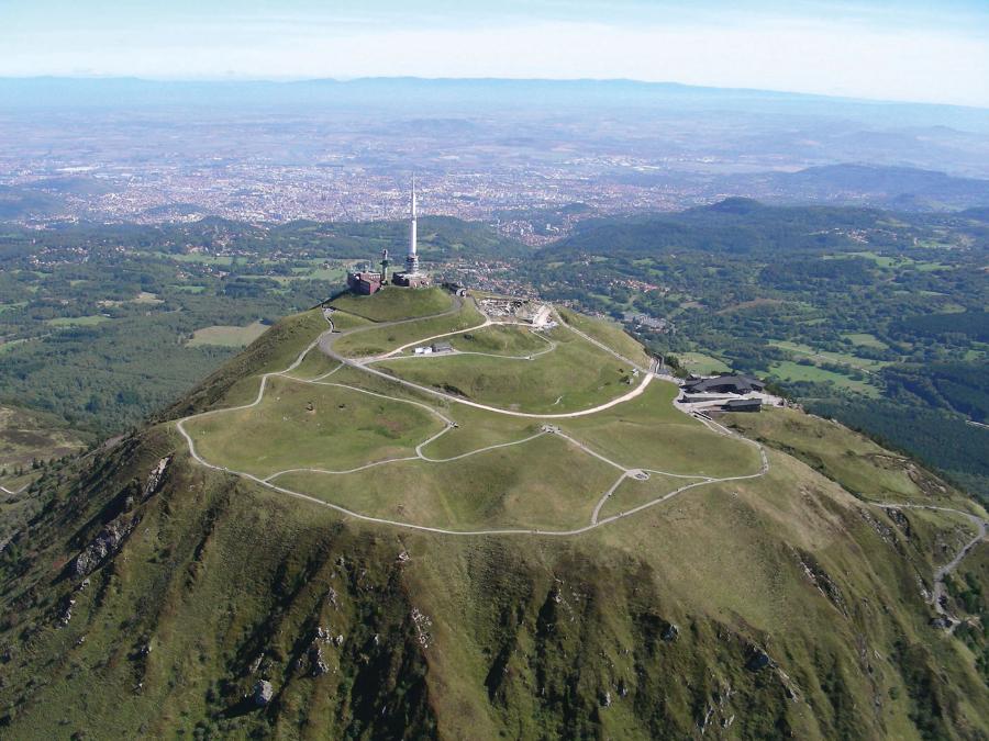 Obserwatorium meteorologiczne na Puy-de-Dôme.
