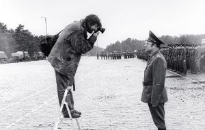 Jeszcze przed ostatecznym wycofaniem oddziałów sowieckiej armii z Polski, Borne-Sulinowo, 1990 r.