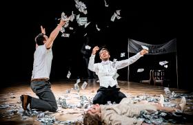 „Lalka” teatralna i współczesna, reż. Wojciech Faruga, Teatr Powszechny w Warszawie.