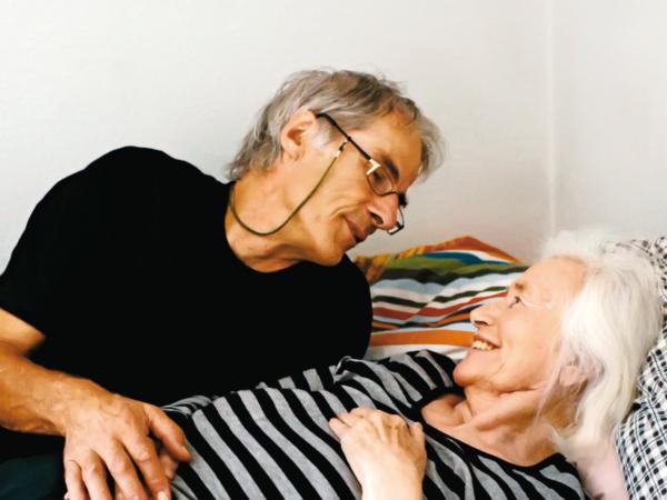 Rodzinny dokument: Malte Sieveking i jego żona Gretel.