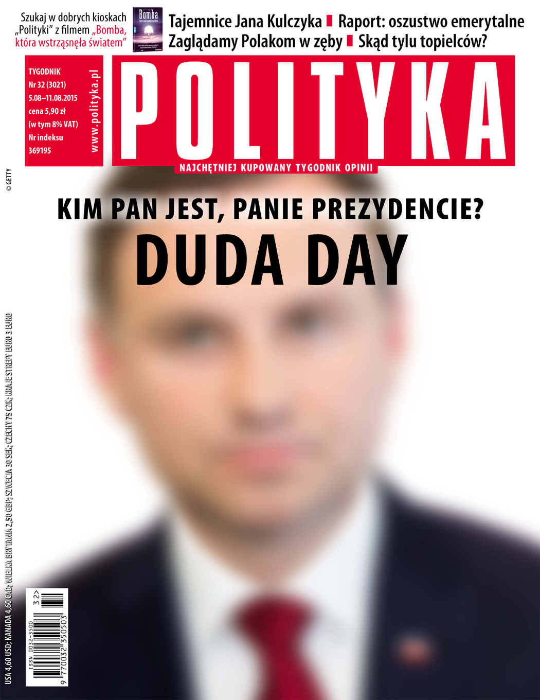 Polityka 32/2015 | Cover - Polityka.pl