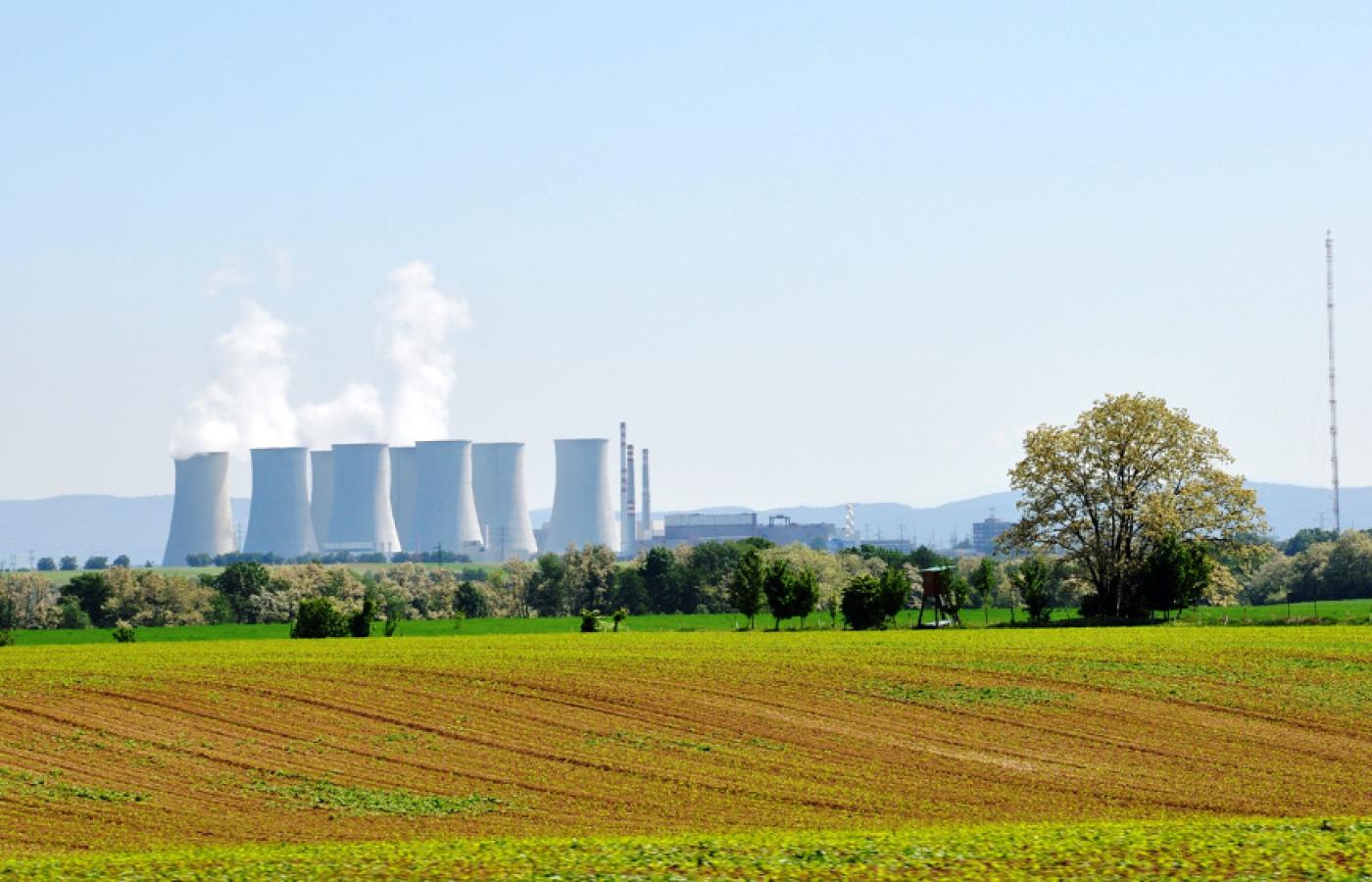 Elektrownia atomowa w Jaslovskich Bohunicach na Słowacji.