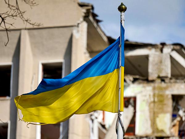 Ukraina flaga 3