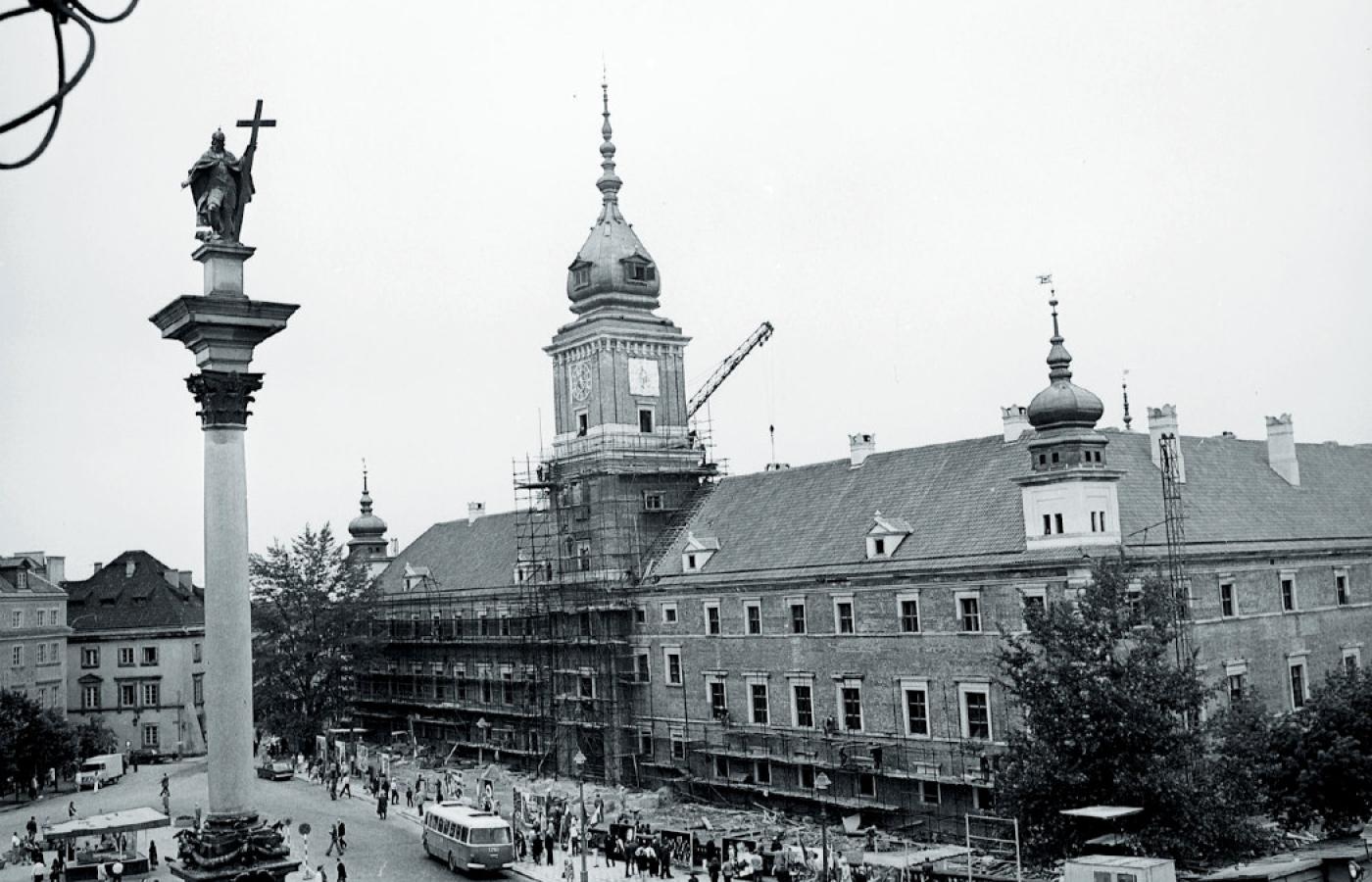1978 r. – siedem lat od podjęcia decyzji o odbudowie Zamek Królewski był prawie gotów