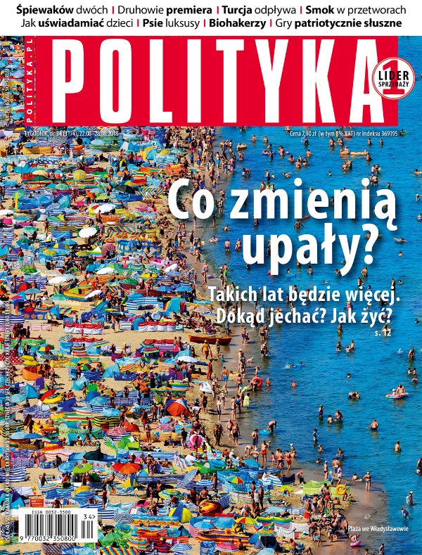 okładka - Polityka 34 2018