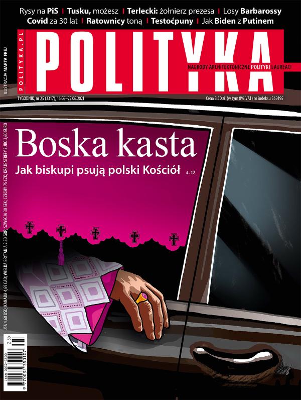 okładka - Polityka 25 2021