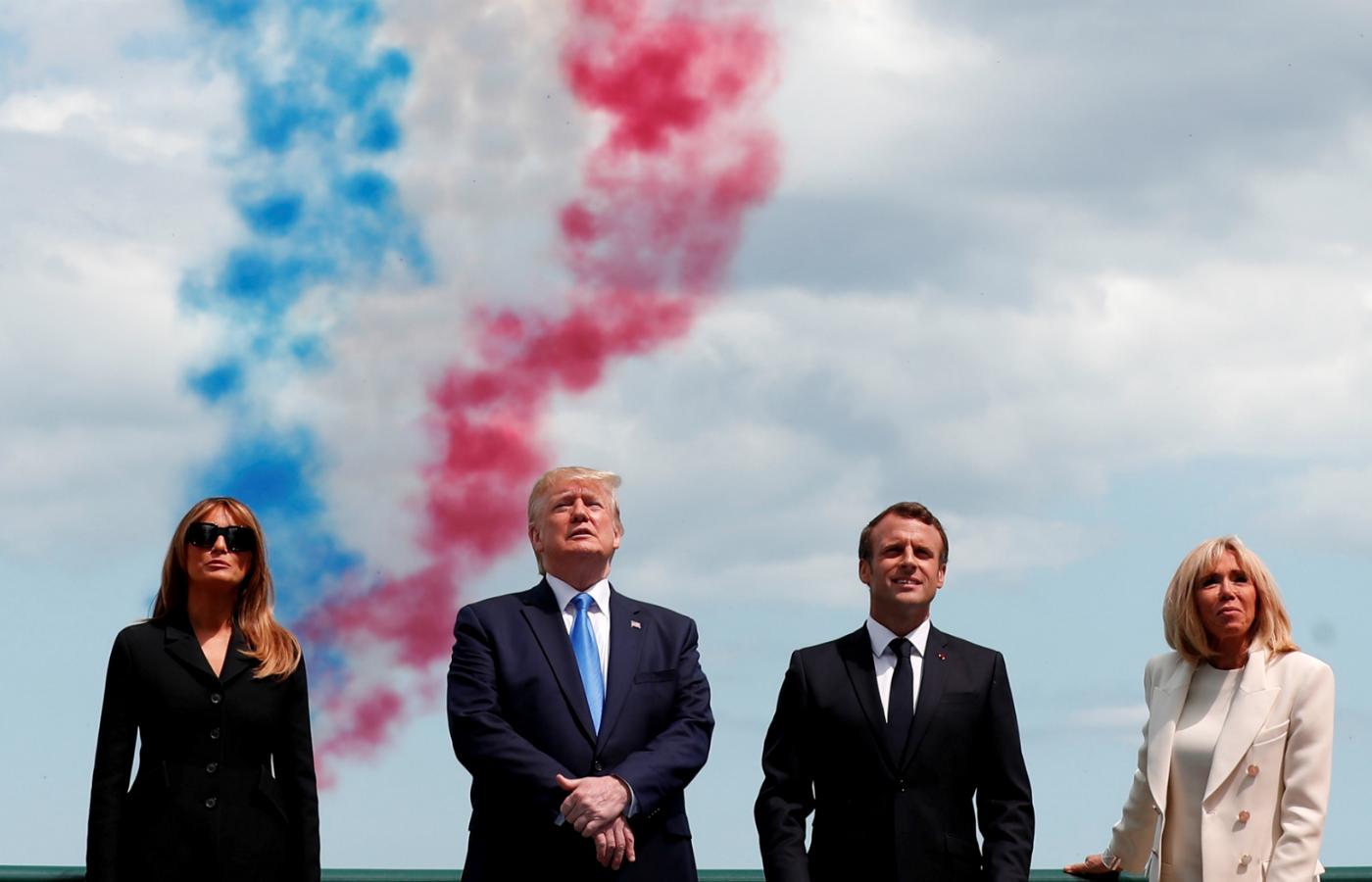 Melania i Donald Trump, Brigitte i Emmanuel Macron
