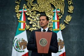 Prezydent Meksyku Enrique Peña Nieto przeżywa ciężkie chwile.