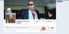 „Jestem tam” – Zdzisław Kręcina o podróbkach na Facebooku – „przedstawiany złośliwie, ale nieraz też sympatycznie”.