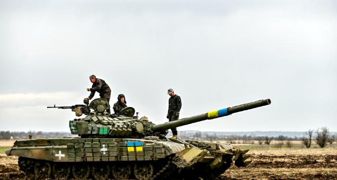 Czołgi T-72 na wyposażeniu ukraińskiej armii