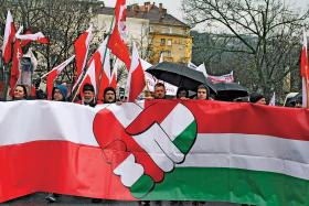 Tomasz Sakiewicz roztaczał wizje wielkiego Międzymorza dotykającego trzech mórz: Bałtyku, Czarnego i Adriatyku.