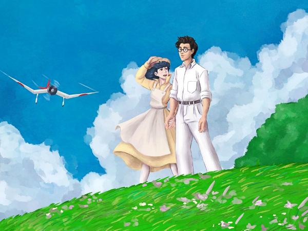 Kadr z filmu „Zrywa się wiatr”