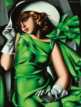 „Młoda dziewczyna w zielonej sukience”, lata 1927–30.