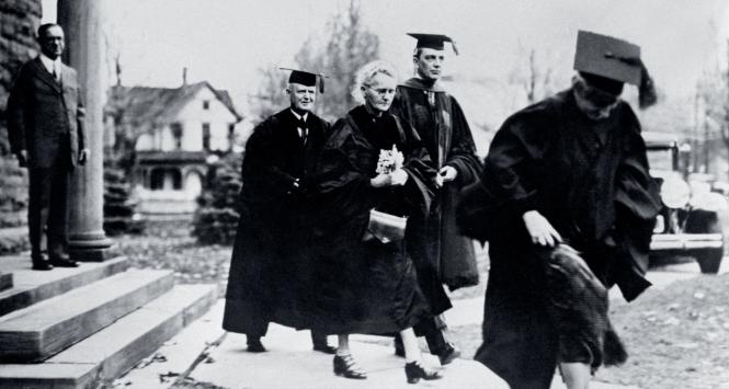 Maria Curie-Skłodowska w 1929 r.