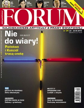 Artykuł pochodzi z 34. numeru tygodnika FORUM, w kioskach od 23 sierpnia