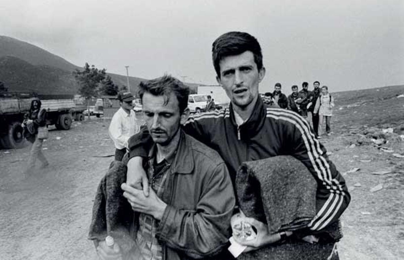 Serbowie powracający z albańskiej niewoli