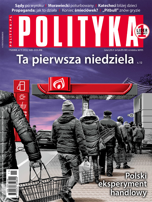 okładka - Polityka 11 2018