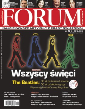 Artykuł pochodzi z 49 numeru tygodnika FORUM, w kioskach od 6 grudnia.