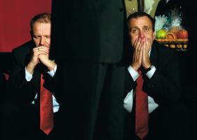 2007 r. Kampania wyborcza PO na Dolnym Śląsku. Jacek Protasiewicz i Grzegorz Schetyna - wtedy jeszcze ramię w ramię.