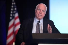 John McCain podczas kampanii prezydenckiej