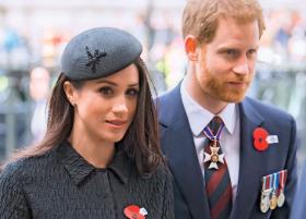 Książę Harry i Meghan Markle jeszcze jako narzeczeni.