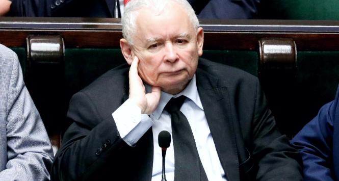 Jarosław Kaczyński w Sejmie