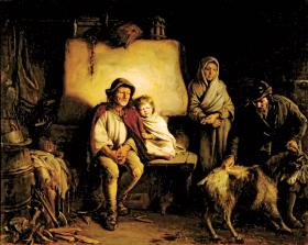 „Chłopska kultura jest kulturą krzywdy – a już w szczególności chłopska kultura folwarczna”. Obraz Aleksandra Kotsisa „Ostatnia chudoba”, 1870 r.