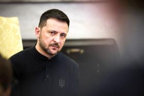 Wołodymyr Zełenski w Białym Domu, 28 lutego 2025 r.