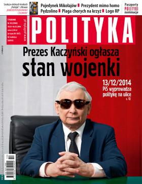 Przypomina się okładka „Polityki” z 2014 r.