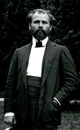 Klimt w 1904 r.