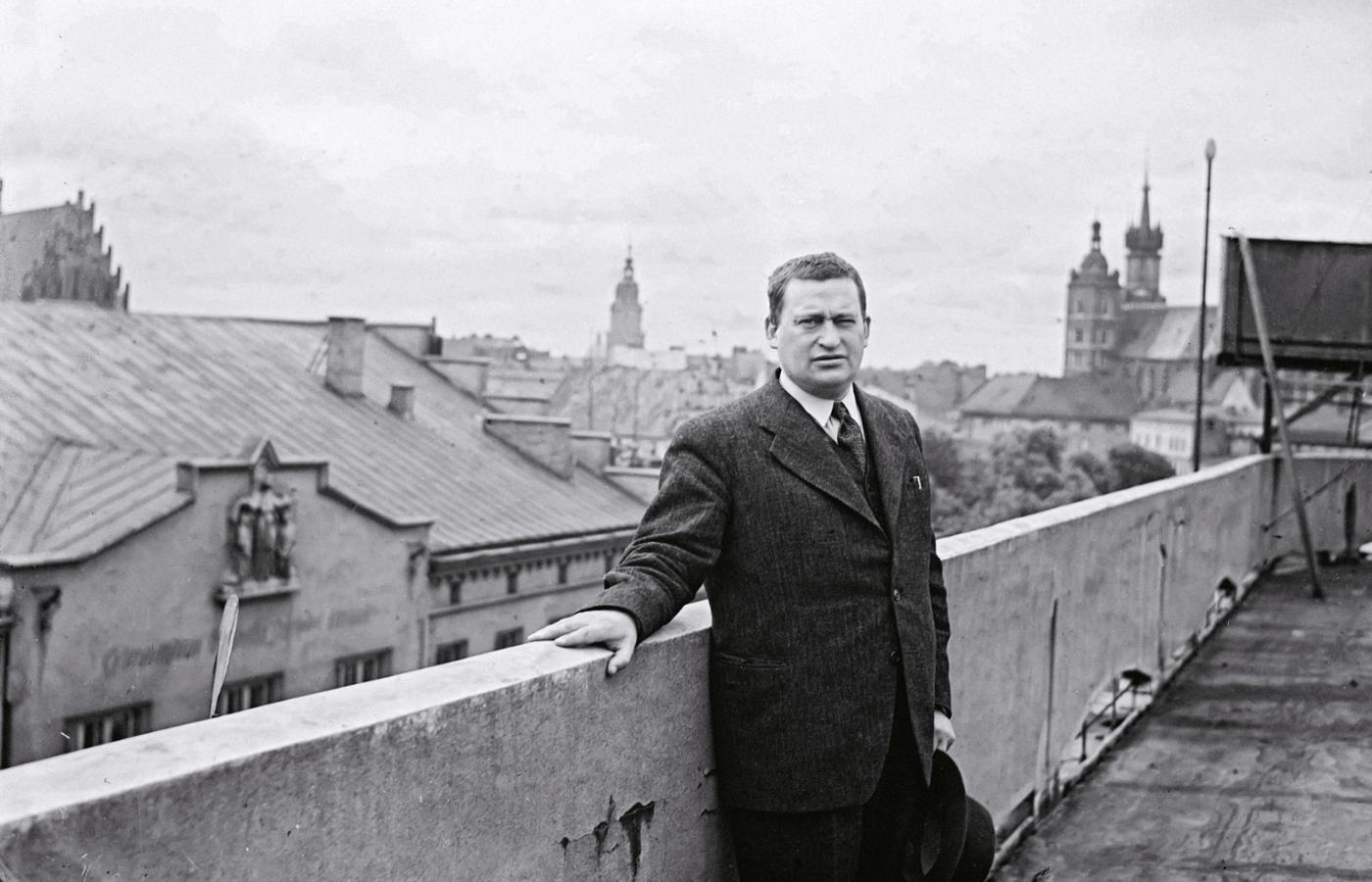 Zdjęcie zrobione w Krakowie w 1939 r.