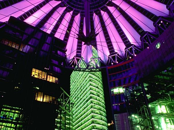 Helmut Jahn, „Sony Center”, Berlin.