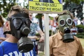 Ludzie uświadomili sobie, że to się nie skończy, póki nie wywalą Kronospanu z Mielca.