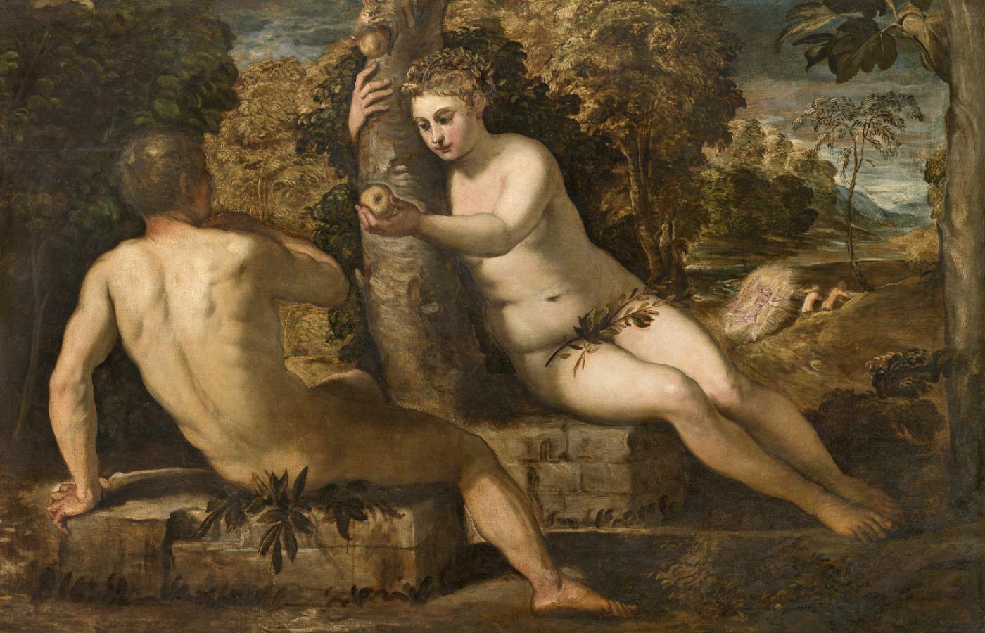 Tycjan, „The Fall (Adam and Eve)”