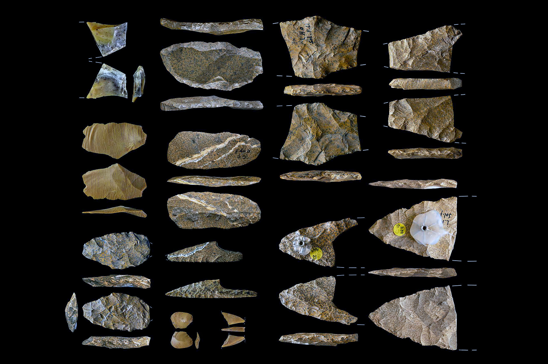 Łowcy-zbieracze przesyłali sobie SMS. Tyle iż z kamienia