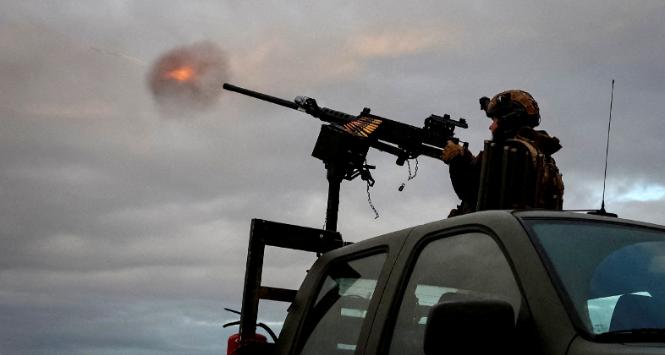 Ukraińskie wojska antydronowe w Doniecku, październik 2025 r.