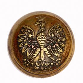 Guzik do kurtki mundurowej II RP