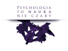 Jeden z plakatów akcji protestacyjnej organizowanej przez studentów i wykładowców wydziałów psychologii przeciwko stosowaniu testu Rorschacha w diagnostyce.