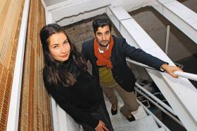 Architekci Natalia Paszkowska i Marcin Mostafa.