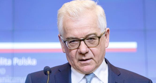 Minister spraw zagranicznych Jacek Czaputowicz