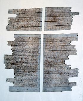 Manuskrypt „Kazań świętokrzyskich”, najstarszy dokument w języku polskim, datowany na koniec XIII lub początek XIV w.