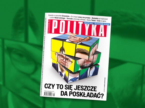 Okładka najnowszej „Polityki”