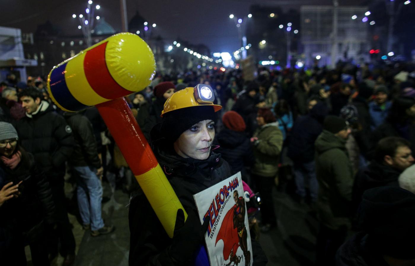 Protesty w Rumunii