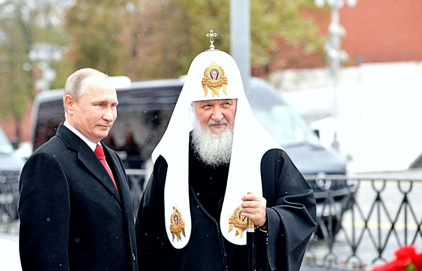 Władimir Putin i patriarcha Cyryl