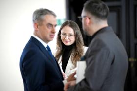 Krzysztof Gawkowski, Agnieszka Dziemianowicz-Bąk i Marcin Klusek