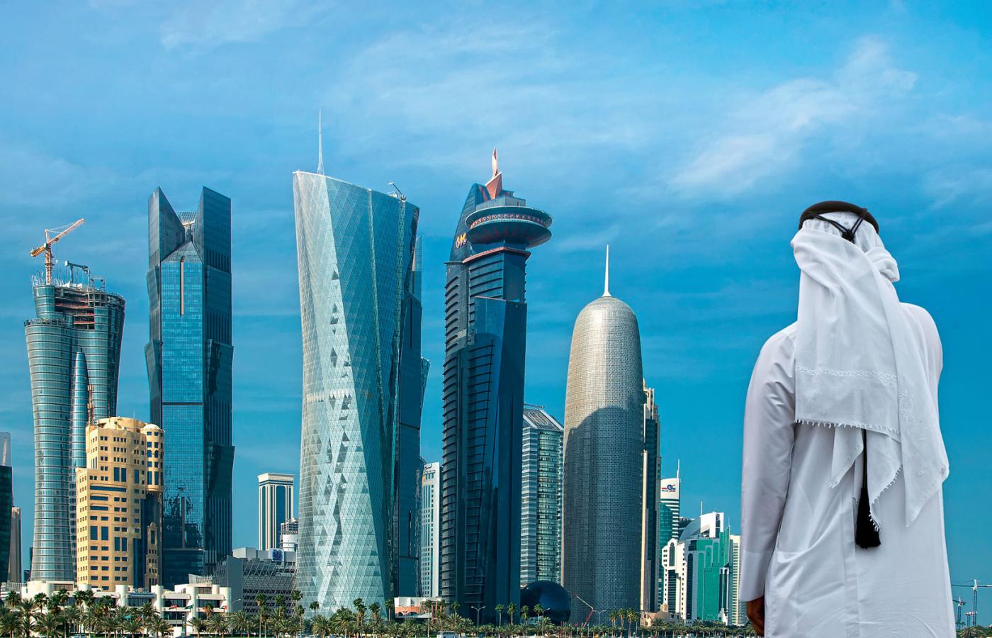 W centrum Dohy wciąż powstają nowe budowle.