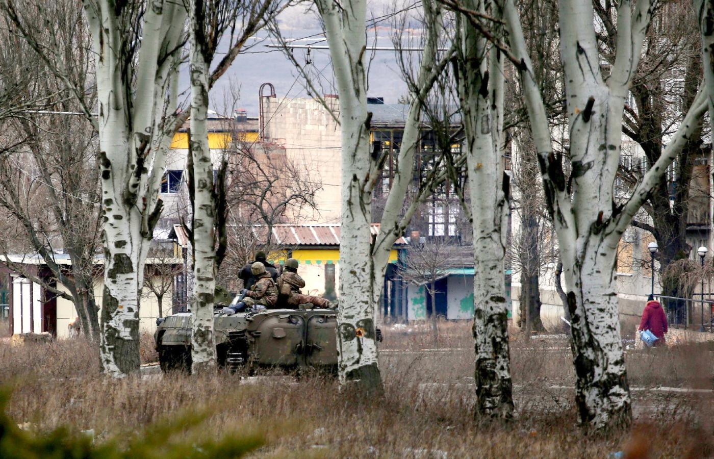 Ukraińskie wojska, Bachmut, 5 marca 2023 r.