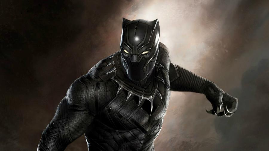 Kadr z filmu „Czarna Pantera (Black Panther)”