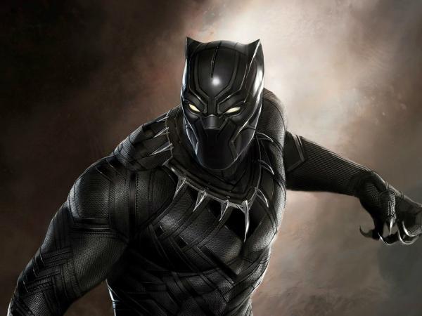 Kadr z filmu „Czarna Pantera (Black Panther)”